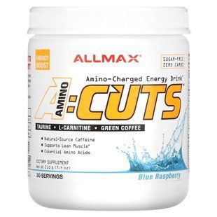 Аминокислоты ALLMAX Nutrition (ACUTS Amino-Charged Energy Drink) 210 г со вкусом голубой малины купить в Киеве и Украине