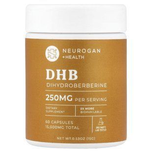 ДГБ Neurogan Health (DGB) 250 мг 60 капсул купить в Киеве и Украине