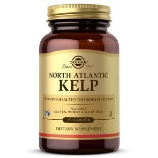 (DAMAGED!!!) North Atlantic Seaweed Solgar (North Atlantic Kelp) 250 tablets