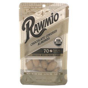 Rawmio, Chocolate Covered Almonds, 70% Dark Raw Chocolate, 2 oz (56.7 g) купить в Киеве и Украине