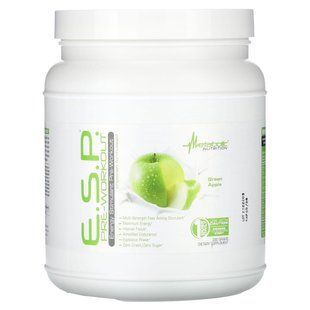 Metabolic Nutrition, ESP перед тренуванням, зелене яблуко, 300 г