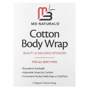 M3 Naturals, Cotton Body Wrap, 1 Organic Cotton Wrap купить в Киеве и Украине