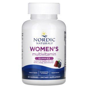 Nordic Naturals, Women's Multivitamin Gummies, Mixed Berry, 60 Gummies купить в Киеве и Украине