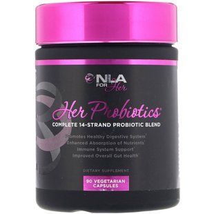 Пробиотики для женщин NLA for Her (Her Probiotics) 90 капсул купить в Киеве и Украине
