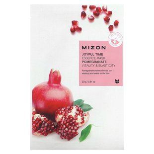 Mizon, Joyful Time Essence Beauty Mask, Pomegranate, 1 Sheet, 0.81 oz (23 g) купить в Киеве и Украине