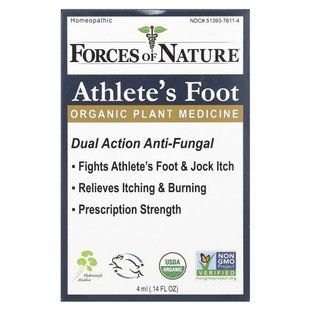 Foot Epidermomycosis Treatment, with Ball Applicator, Forces of Nature, 4 ml