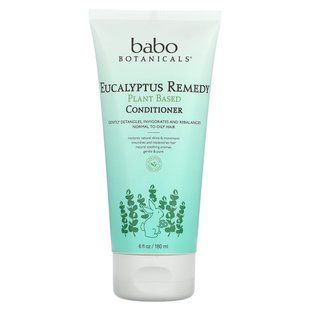 Babo Botanicals, Eucalyptus Remedy Plant Based Conditioner, Normal to Oily Hair, 6 fl oz (180 ml)