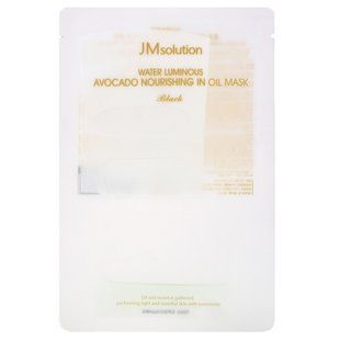 Поживна чорна маска з авокадо і маслами, JM Solution, 1 шт