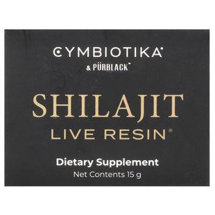Мінеральне муміє - фульвова кислота та мінерали Cymbiotika (Mineral Shilajit) 15 г