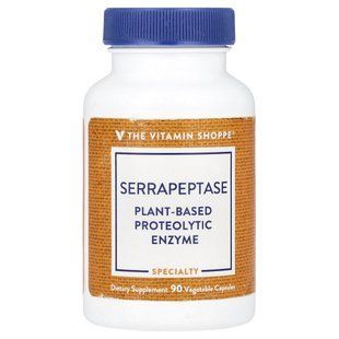 The Vitamin Shoppe, Serrapeptase , 90 Vegetable Capsules