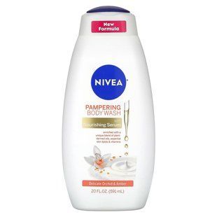 Nivea, Гель для душа, нежная орхидея и янтарь, 591 мл (20 жидк. Унций) купить в Киеве и Украине