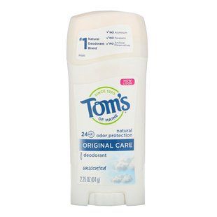 Оригинальный, неароматизированный дезодорант, Tom's of Maine, 2,25 унции (64 г) купить в Киеве и Украине