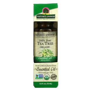 Масло чайного дерева Nature's Answer (Tea tree organic) 15 мл купить в Киеве и Украине