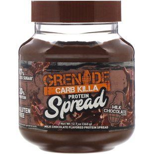 Carb Killa, протеиновый спред, молочный шоколад, Grenade, 12,7 унц. (360 г) купить в Киеве и Украине
