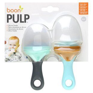 Boon, Pulp, Silicone Feeder, 6 Months +, 2 Feeders купить в Киеве и Украине