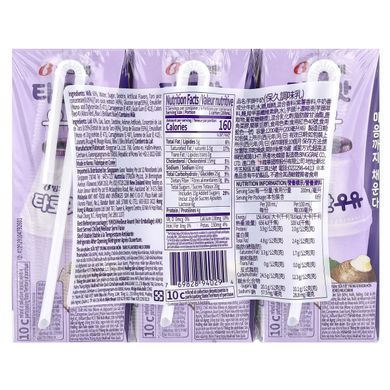 Binggrae, Flavored Milk Drink, Taro, 6 Cartons, 6.8 fl oz (200 ml) Each купить в Киеве и Украине