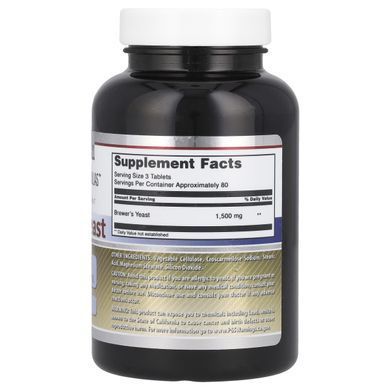 Amazing Nutrition, Brewers Yeast, 250 mg, 240 Tablets