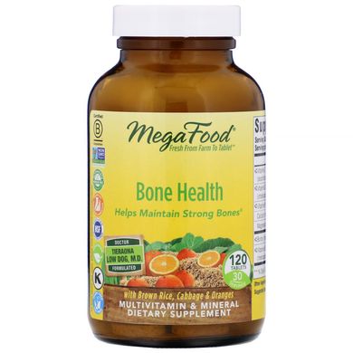 Вітаміни для кісток MegaFood (Bone Health) 120 таблеток