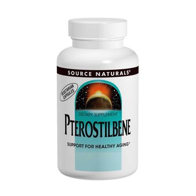 Птеростильбен Source Naturals (Pterostilbene) 50 мг 60 капсул