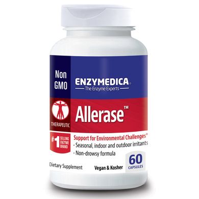 Комплекс від алергії, Allerase, Enzymedica, 60 капсул