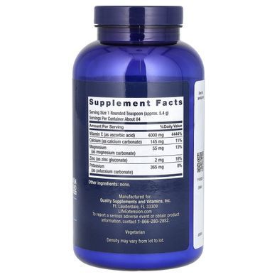 Вітамін С у буферній формі порошок Life Extension (Buffered Vitamin C Powder) 454 г