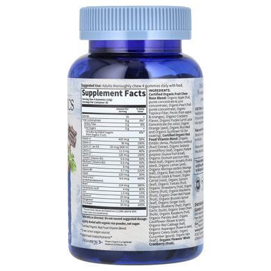 Мультивитамины для мужчин 40+ органик для веганов вкус ягод Garden of Life (Men's Multi Mykind Organics) 120 жевательных конфет купить в Киеве и Украине