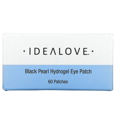 Глазная повязка для глаз с черным жемчугом и гидрогелем, Idealove, 60 пластырей купить в Киеве и Украине