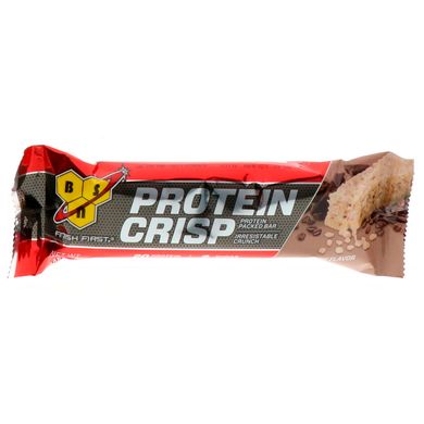 Protein Crisp, зі смаком кави мокко латте, BSN, 12 батончиків, 1,98 унц (56 р) кожен