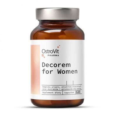 Комлекс вітамінів і мінералів для жінок, PHARMA DECOREM FOR WOMEN, OstroVit, 60 капсул