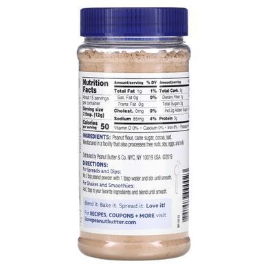 Сухое арахисовое масло со вкусом шоколада Peanut Butter & Co. (Peanut Butter) 184 г купить в Киеве и Украине