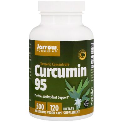 Куркумін Jarrow Formulas (Curcumin) 500 мг 120 капсул