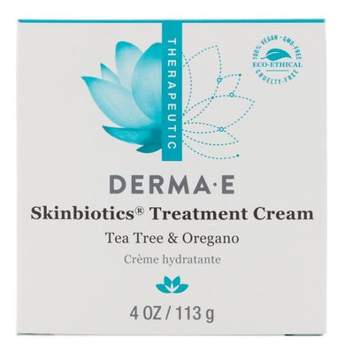 Лечебный крем, Skinbiotics Treatment Cream, Derma E, 113 г купить в Киеве и Украине