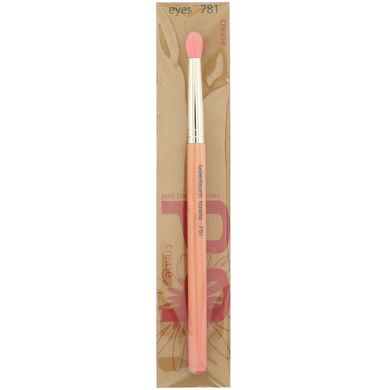 Кисті для обличчя для тіней для складок Bdellium Tools (Pink Bambu Series) 1 шт