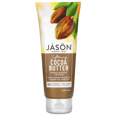 Лосьйон для тіла і рук масло какао Jason Natural (Hand & Body Lotion) 227 г
