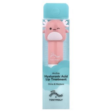TonyMoly, Original Squishmallows&trade;, средство для губ с гиалуроновой кислотой, Archie, 3 г (0,1 унции) купить в Киеве и Украине