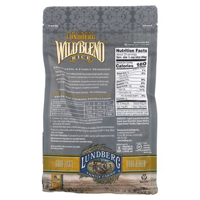 Lundberg, Смесь органического дикого риса, 2 фунта (907 г) купить в Киеве и Украине