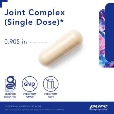 Об'єднаний комплекс для кісток та суглобів разова доза Pure Encapsulations (Joint Complex Single Dose) 60 капсул