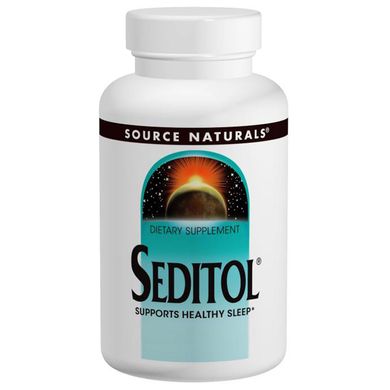 Здоровый сон Source Naturals (Seditol) 365 мг 60 капсул купить в Киеве и Украине