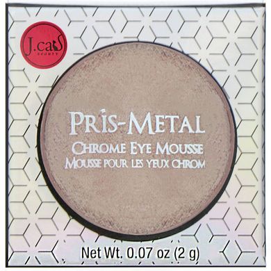 Тіні-мус для повік Pris-Metal Chrome Eye Mousse, відтінок PEM125 «Розплавлений кристал», J.Cat Beauty, 2 г
