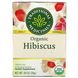 Травяной чай органический гибискус без кофеина Traditional Medicinals (Organic Hibiscus) 16 пакетиков 28 г фото