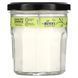 Aromatic soy candles, with the scent of lemon verbena, Mrs. Meyers Clean Day, 7.2 ounces