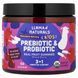 Llama Naturals, для детей, пребиотики и пробиотики, настоящие фруктовые жевательные таблетки, со вкусом ягодного ассорти, 60 жевательных таблеток фото
