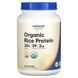 Nutricost, Organic Rice Protein, Unflavored, 2 lb (907 g)