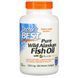 Pure Wild Alaskan Fish Oil with AlaskOmega, Doctors Best, 180 marine softgels.
