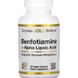 Бенфотіамін та альфа-ліпоєва кислота California Gold Nutrition (Benfotiamine and Alpha Lipoic Acid) 90 вегетаріанських капсул фото