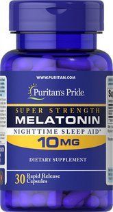 Мелатонин Puritan's Pride (Melatonin) 30 капсул купить в Киеве и Украине