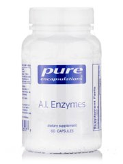 Ферменты для пищеварения Pure Encapsulations (A.I. Enzymes) 60 капсул купить в Киеве и Украине