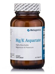 Магній Кальцій Аспартат Metagenics (Mg/K Aspartate) 60 таблеток
