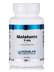 Мелатонин Douglas Laboratories (Melatonin) 3 мг 60 таблеток купить в Киеве и Украине