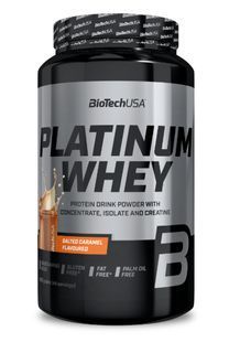 Протеїн Platinum Whey BioTech 1 кг Солона карамель